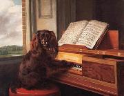Portrait of an Extraordinary Musical Dog, Philip Reinagle